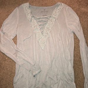 Long sleeved ae shirt... only worn once!
